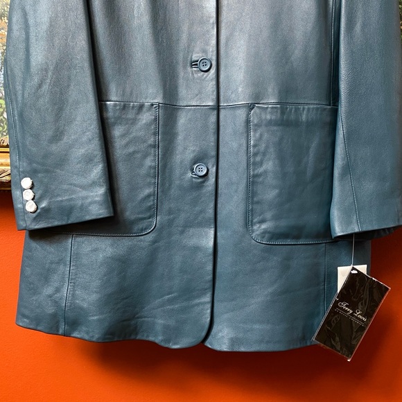 Terry Lewis Classic Luxuries Genuine Leather Women’s Jacket Size Large NEW - Picture 4 of 12